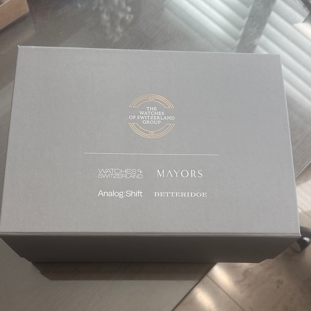 The Watches of Switzerland group Gray Box